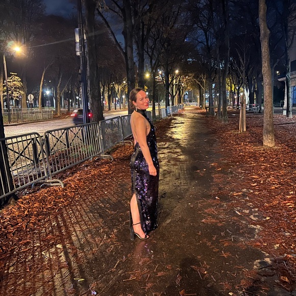 Bronx and Banco Chantal Noir Gown - Picture 6 of 10